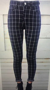 DARCY plaid Trousers