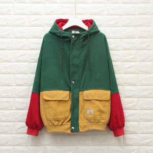 BONNIE block colour Jacket