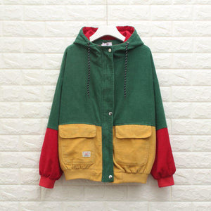 BONNIE block colour Jacket