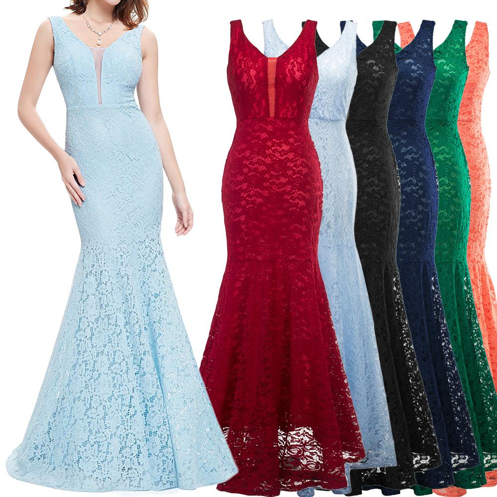 ROSE VINTAGE LACE MERMAID DRESSES