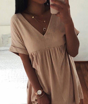 GRACIE BROWN DRESS