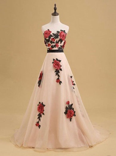 ERIN FLORAL BALL DRESS