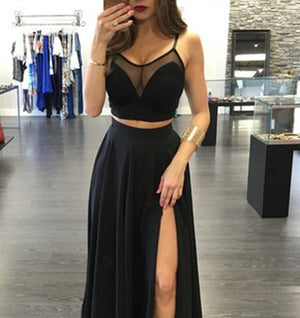 Two Piece Prom Dress