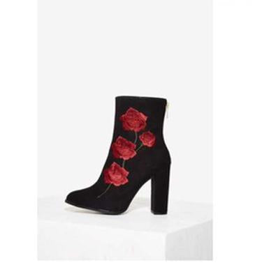 Rose Boots velvet Shoes