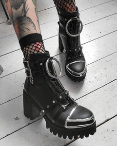 MEGAN Leather Boots