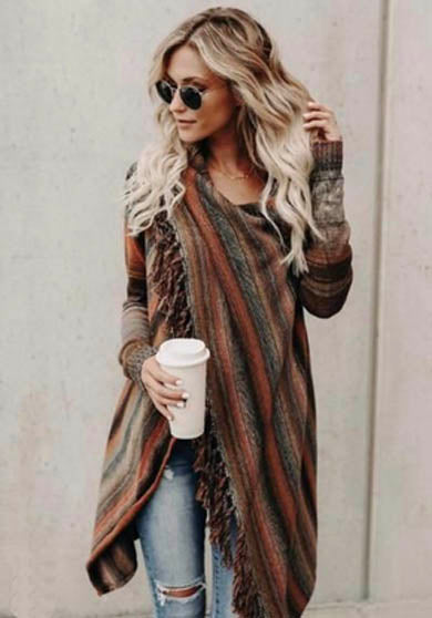 SARAH Knitted Cardigan Sweater