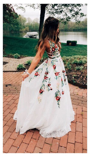 Floral Prom dress