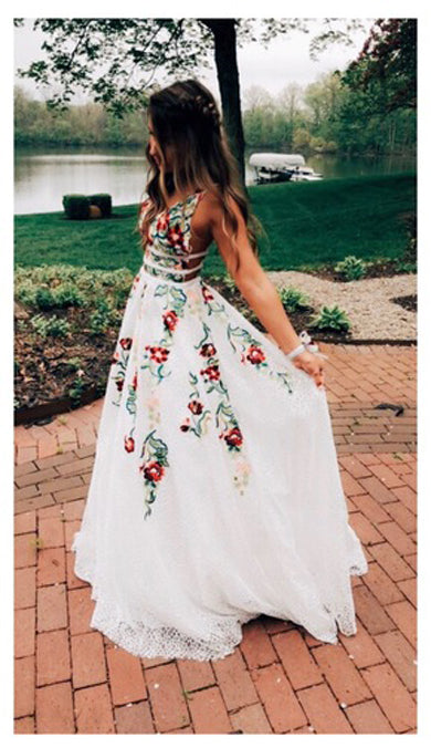 Floral Prom dress