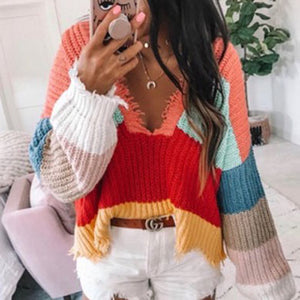 GRACIE Striped Sweater