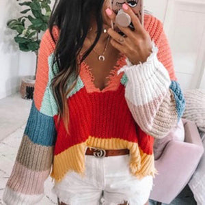 GRACIE Striped Sweater