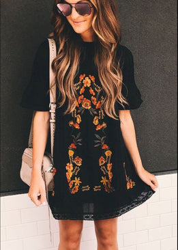 Boho Floral Dresses