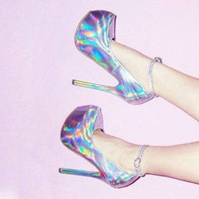 SHINTA CRYSTAL GLITTER SHOES