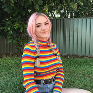 MARTHA rainbow sweater