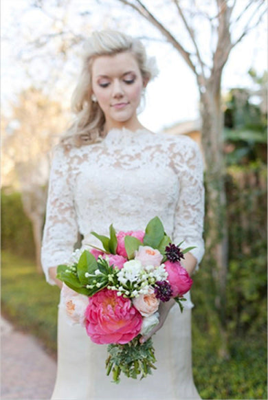 Flower Wedding Dress