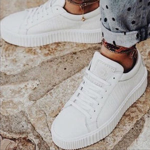 Suede Lace Sneakers