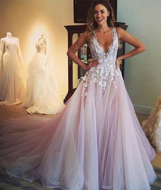 EVIE BALL GOWNS LONG WEDDING DRESS