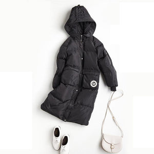 EVELYN LONG PUFFER JACKET