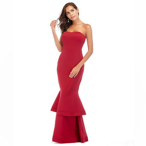 POPPY Slim Maxi dress