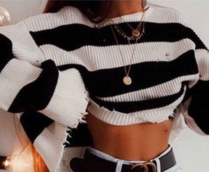 LILLY striped sweater