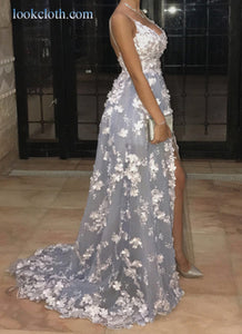 Angel lace Prom Dress