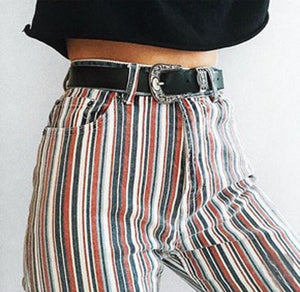 Striped Vintage Jeans