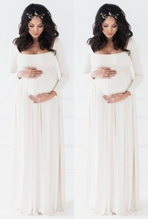 ball gown maternity dress