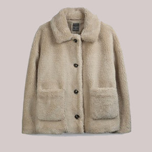 AMELIE FLEECE COAT JACKET