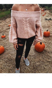 IVY shoulder sweater