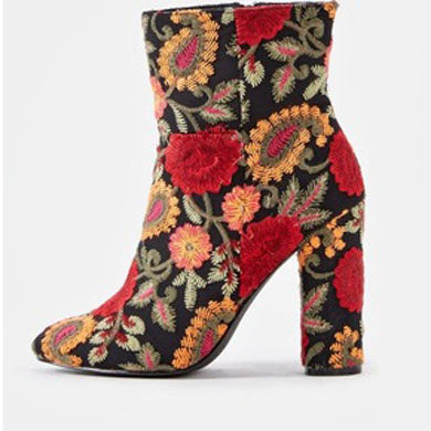 SCARLETT Flower Boots