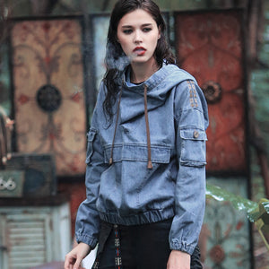 Denim Pullovers Jackets