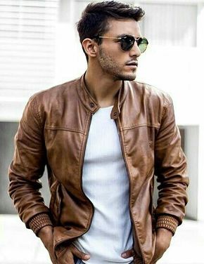 TOM Male Leather Jacket