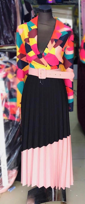 DARCEY RAINBOW DRESS