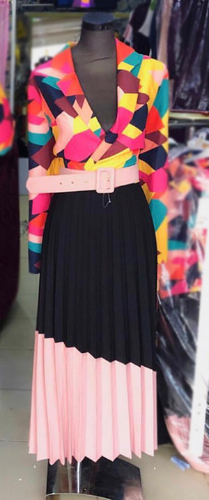 DARCEY RAINBOW DRESS