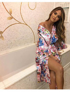 Floral Kimono Dress