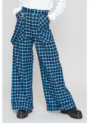 PHOEBE Plaid trousers