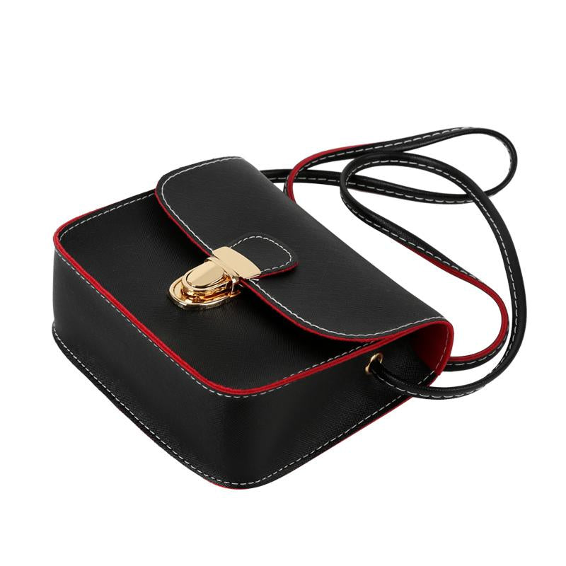 The small leather flap handbags