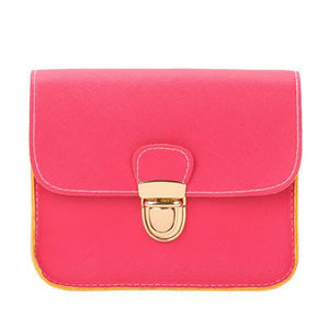 The small leather flap handbags