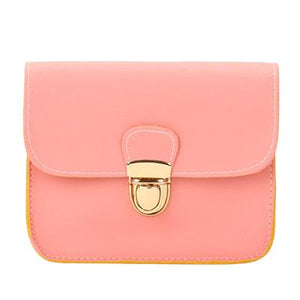 The small leather flap handbags