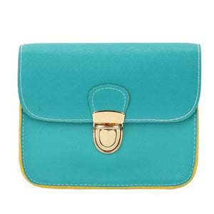 The small leather flap handbags