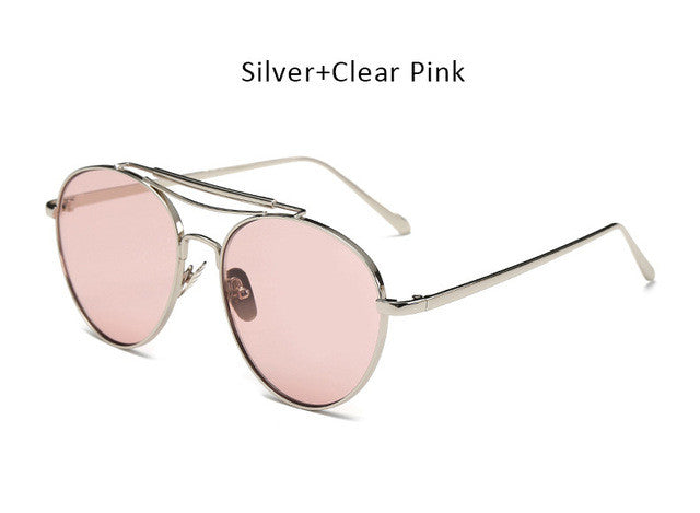 Flat Pilot Sunglasses