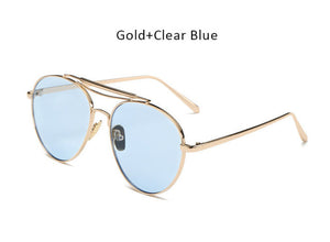 Flat Pilot Sunglasses