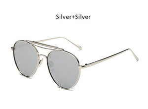 Flat Pilot Sunglasses