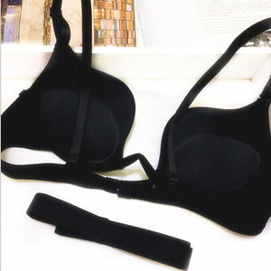 Cross Halter Convertible Push Up