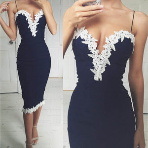 Bodycon Floral Lace Party Dress