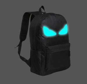 reflect light cool backpack/ alien