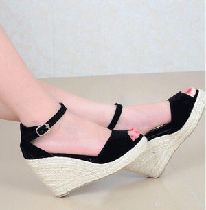 platform open toe high heel sandals