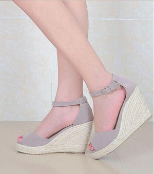 platform open toe high heel sandals