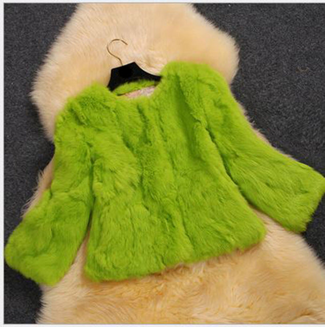 Rabbit  faux fur Coats