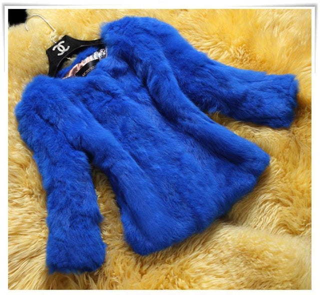 Rabbit  faux fur Coats