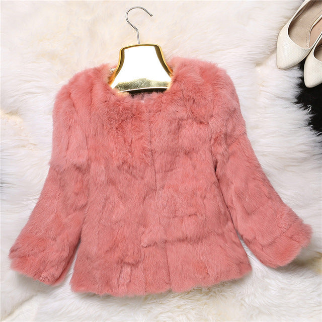 Rabbit  faux fur Coats